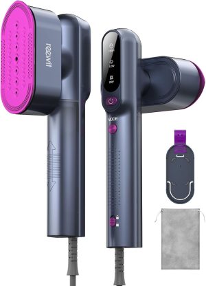 Portable 2-in-1 Handheld Clothes Steamer & Iron