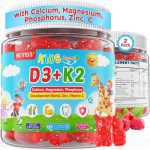 Neviss Kids Vitamin D3 K2 gummies bottle for children ages 4 and up