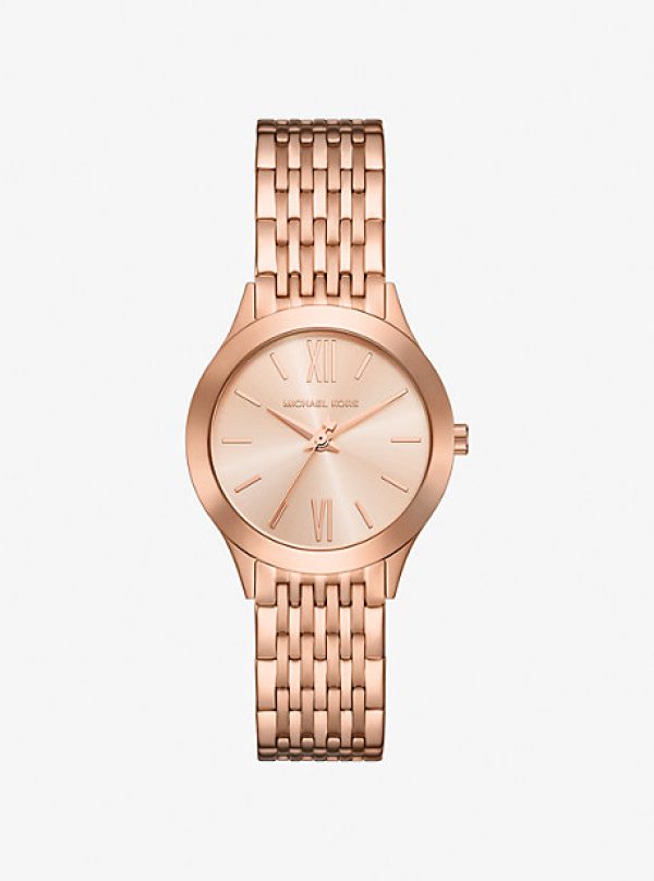 Michael Kors Mini Aspyn Rose Gold-Tone Watch $165