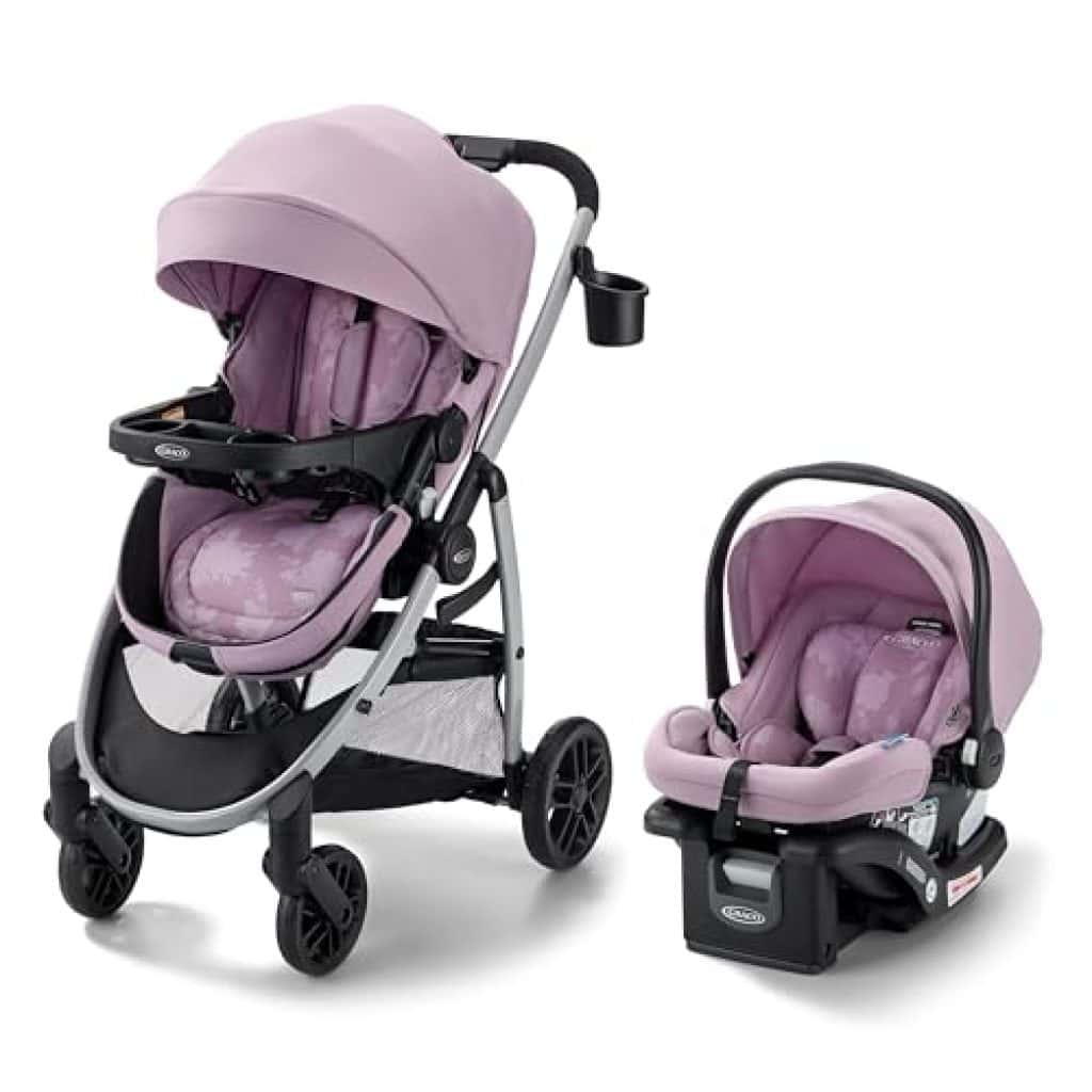 Graco Modes Pramette 3-in-1 Travel System Lilac Mod