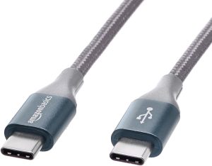Amazon Basics 10-Foot Nylon Braided USB-C to USB-C Fast Charger Cable Deal
