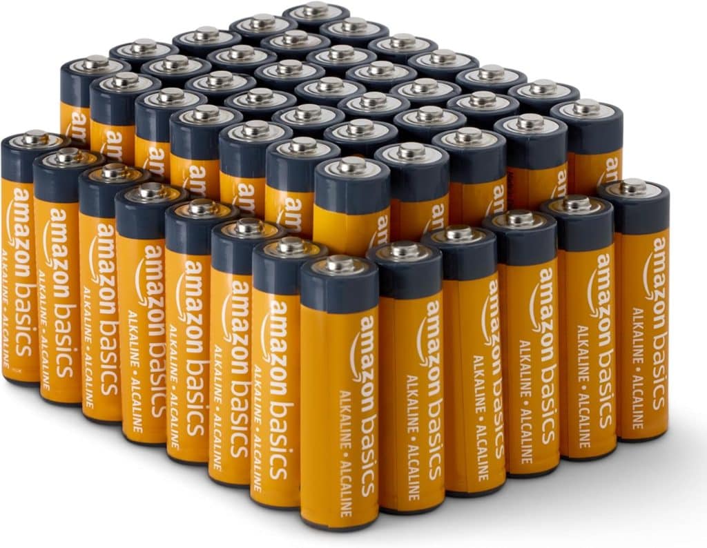 Amazon Basics 48-Pack AA Alkaline High-Performance Batteries Deal