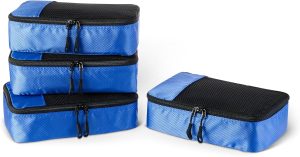 Amazon Essentials 4-Piece Packing Cubes Travel Accessories Set Deal