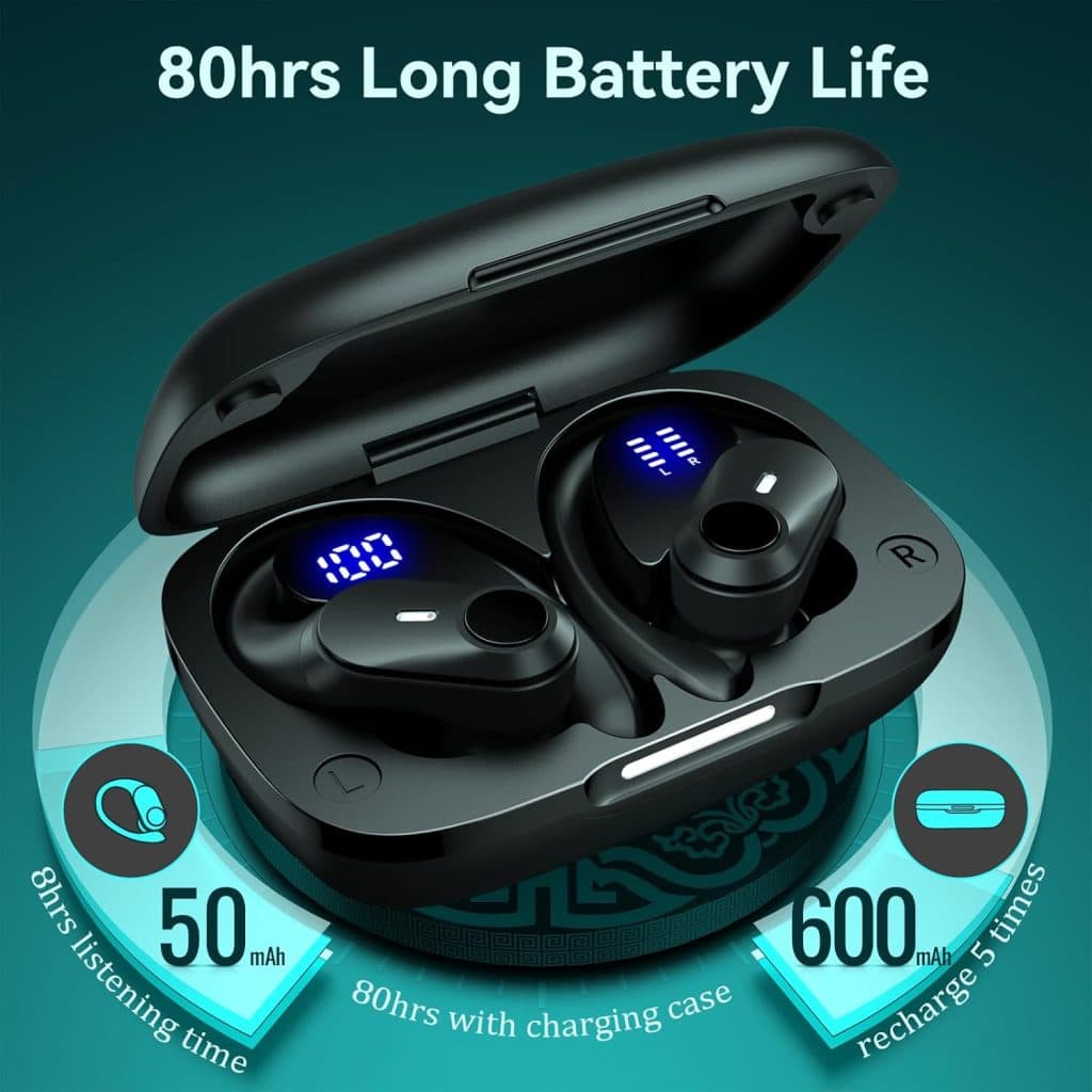 GOLREX Active Noise Cancelling Wireless Earbuds T59