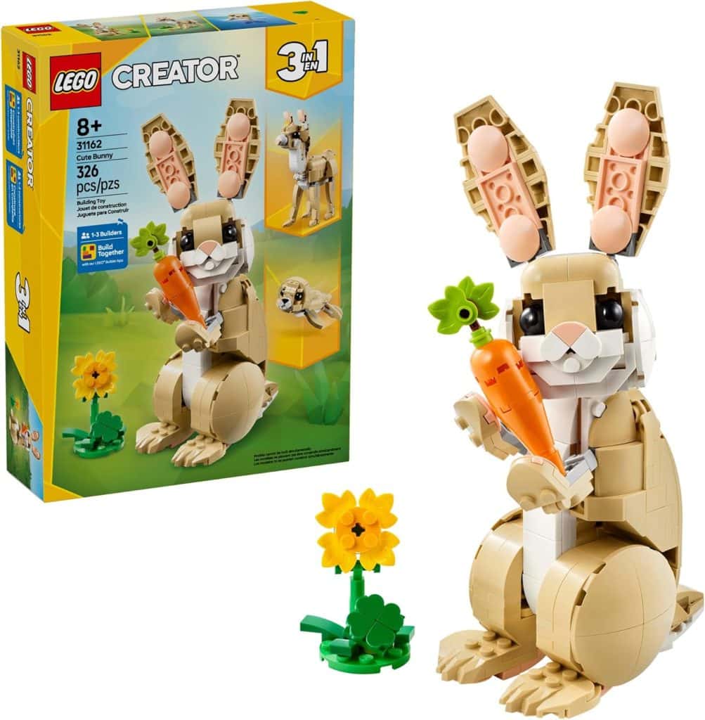 LEGO Creator 3 in 1 Cute Bunny 31162 building toy set