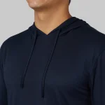 32 Degrees Mens Cool Long Sleeve Hooded Pullover