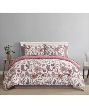 Macy’s Giada 8-Pc. Floral Reversible Comforter Set