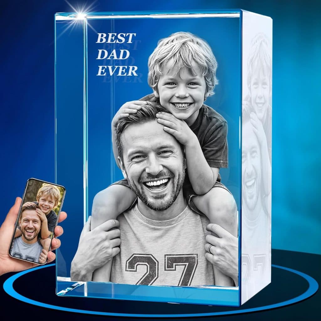 ArtPix 3D Crystal Rectangle Portrait