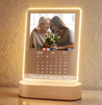 JAXVVIQEN Personalized Photo Calendar for Mom