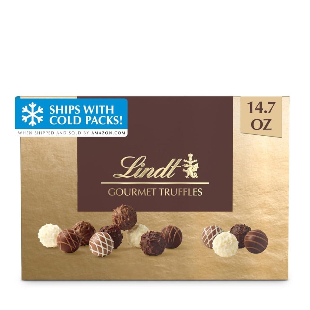 Lindt Gourmet Chocolate Truffles Gift Box 14.7 oz