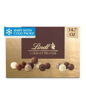 Lindt Gourmet Chocolate Truffles Gift Box 14.7 oz