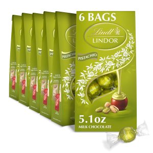 Lindt LINDOR Pistachio Milk Chocolate Truffles 5.1 oz