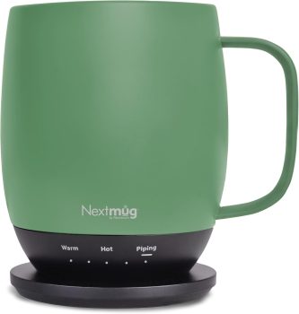 Nextmug Temperature-Controlled Self-Heating Coffee Mug for $99.94