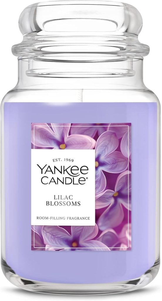 Yankee Candle Lilac Blossoms 22 oz Large Jar Candle