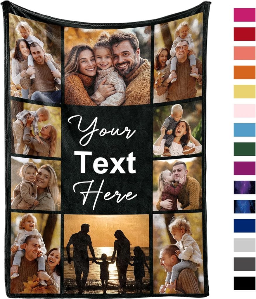 Yofair Custom Photo Blanket 50 x 60