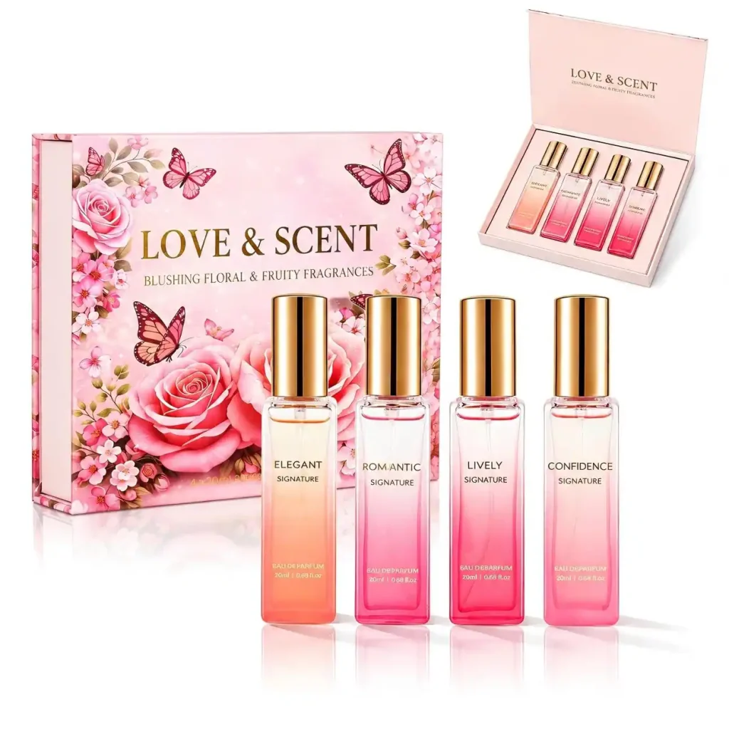 Jsykt Perfume Gift Set for Women 4x20ml