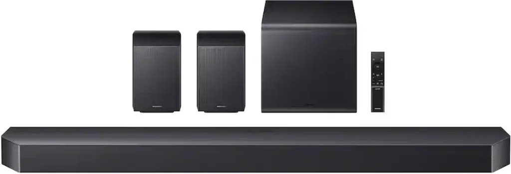 Samsung HW-Q990F 11.1.4-Channel Soundbar with Subwoofer and Rear Speakers